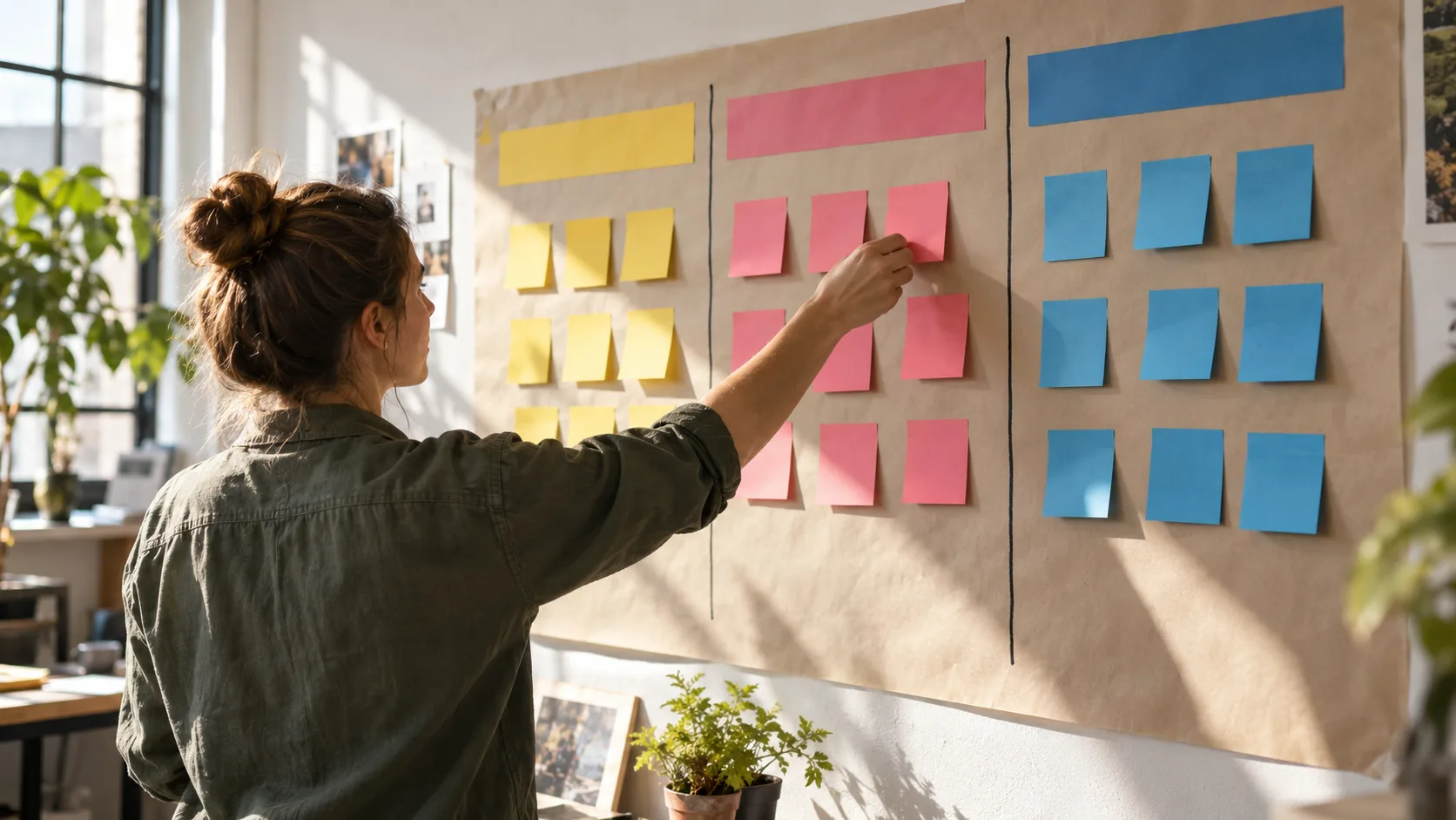 Website and product backlog template for marketing teams